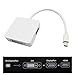 3 in 1 Mini DisplayPort to HDMI DVI DisplayPort Cable Adapter for Apple MacBook MacBook Pro MacBook Air