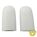 HappyFeet Toe Cap Toe Protector Sleeve - For Bunion, Hammer, Toe Rubbing 2- Pack (Large)