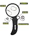 The multipurpose magnifier with light for professionals & collectors | 4 magnification modes | up to 55x magnification | scratch-resistant magnifying glass | for reading, coin, stamp & rock collecting