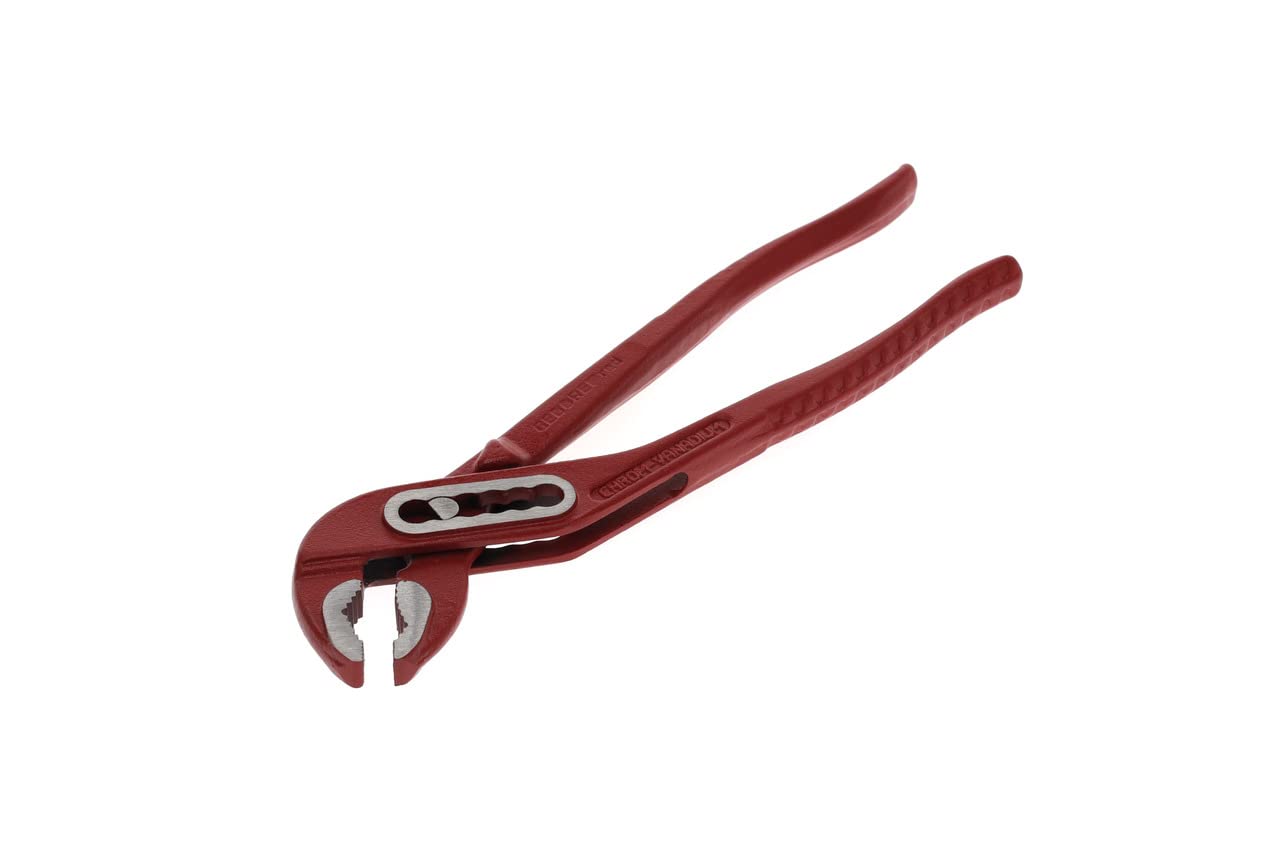 GEDORE red Water pump pliers, Clamping width to 25 mm, 7-position adjustable, Safety-box joint, Flat, R28100007