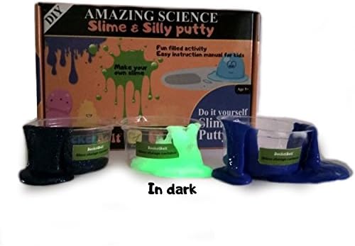 Do it Yourself Slime Super Value Pack. Make Glow in Dark Slime, neon Slime, Galaxy Slime.