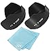 55mm and 58mm Digital Tulip Flower Lens Hood for Nikon D3500, D5600, D3400 DSLR Camera with Nikon 18-55mm f/3.5-5.6G VR AF-P DX and Nikon 70-300mm f/4.5-6.3G ED primary