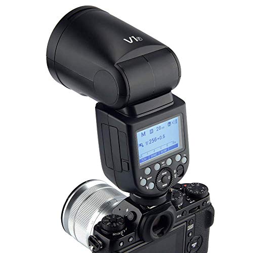 Godox V1F Flashes avec tête Ronde, 1/8000 HSS, 480 Prises à Pleine Puissance, Batterie Interchangeable Lithium 2600mAh Compatible pour Appareil Photo série Fuji - Image 4