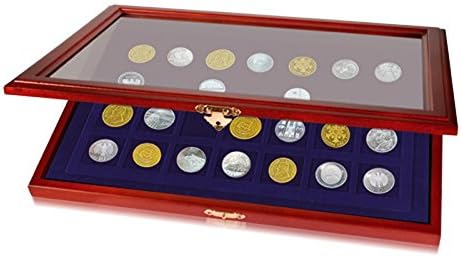 Amazon.com: Münzen-Vitrine für 28 Münzen bis Durchmesser 40 mm: Kitchen