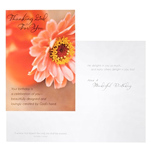 DaySpring Birthday Inspirational Boxed Cards Flowers of Joy 37110
