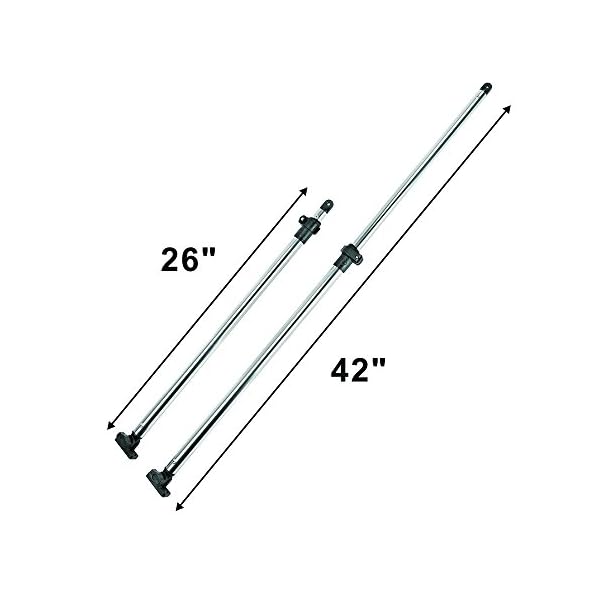 MSC-NEW-Adjustable-Bimini-Rear-Support-Poles-1-Aluminum-Support-PolesFit-Most-Types-of-Bimini-Tops