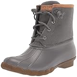 Sperry Women's Saltwater Wool Rain Boot, Grey