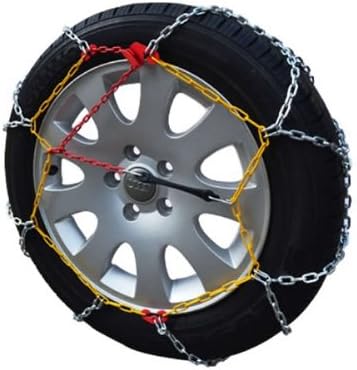 Slidefix Prime Plus KN110 Snow Chains for Cars Tyre Sizes 225/70-14 225/65-15; 235/60-15 215/65-16; 225/60-16; 235/55-16; 245/50-16 215/60-17; 235/50-17; 245/45-17; 255/40-17 235/45-18; 245/40-18 235/40-19; 245/35-19