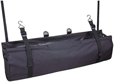 Car Boot Storage, Large Capacity Boot Organiser Car Backseat Organiser Back Seat Storage Bag for Vehicle Car Tool Bag - Black
