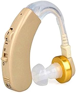 Mini Sound Amplifier, LoveQmall--Behind Ear Hearing Amplifier Adjustable Volume Digital Battery (random)