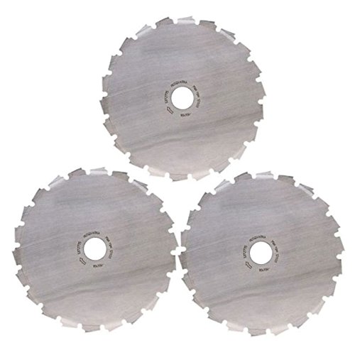 Set Of 3 Husqvarna Scarlett 200-22t Wood Cutting Clearing Saw Blades 8†22 Tooth