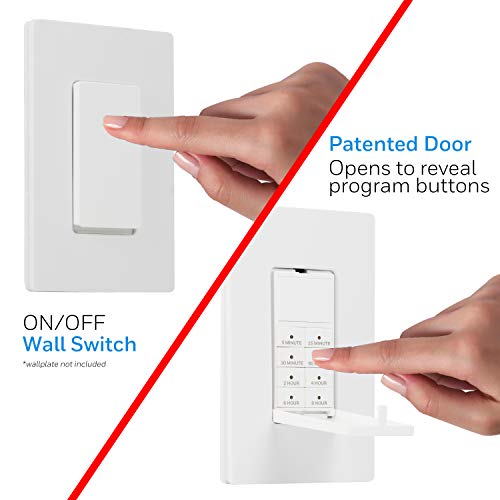 Honeywell Wall PushButton Timer Switch 2 Pack, 51530 Minute/1246