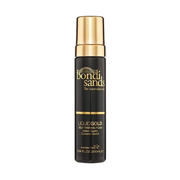 Bondi-Sands-Liquid-Gold-Self-Tanning-Foam-Lightweight-Fast-Drying-Formula-Gives-Skin-a-Sun-Kissed-Glowing-Golden-Tan-Enriched-with-Argan-Oil-Vegan-Cruelty-Free-Coconut-Scent-200-mL704-Oz Bondi Sands Liquid Gold Self-Tanning Foam | Lightweight, Fast-Drying Formula Gives Skin a Sun-Kissed Glowing Golden Tan…