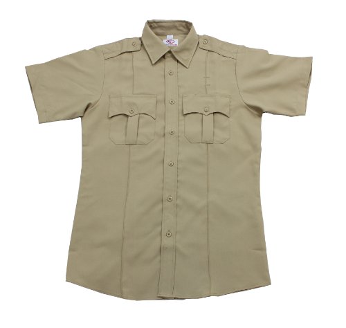 First Class100% Polyester Short Sleeve Men's Uniform Shirt White