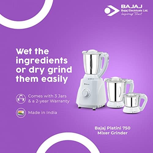 bajaj platini mixer price