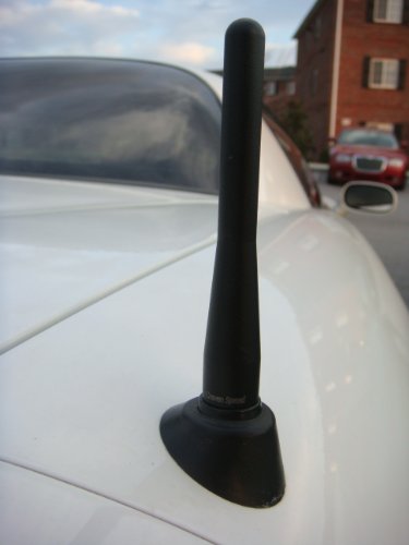 The Stubby Antenna Replacement | Chevy Corvette 1997-2004 | 4 inches | Made in USA | Installs in Seconds | Break, Chip, & Fade Resistant
