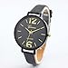 Start Women Faux Thin Leather Band Net Color Elegant Wrist Watch -Mint Green