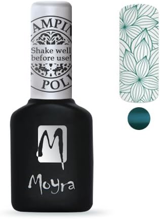 Moyra "Gel Stamping Polish Unique Gel Stamping for Nails (SGP 08 Green) 10ML