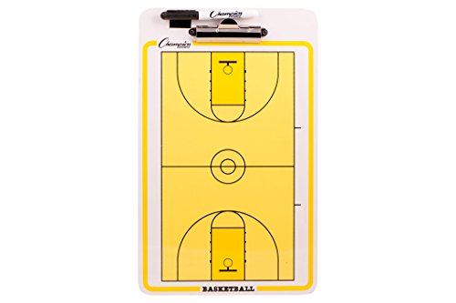 Champion sports double-sided dry-erase basketball coach…