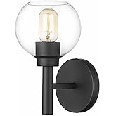 Z-Lite 7502-1S-MB Sutton Wall Sconce, 1-Light 100 Watts, Matte Black