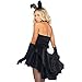 Sexy Bunny Costume Halloween Fancy Dress Rabbit Tuxedo