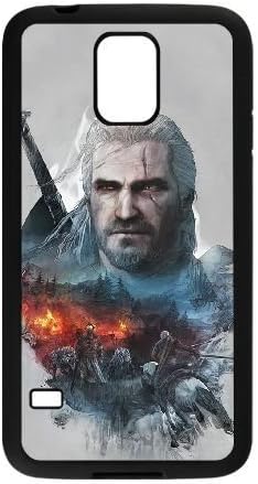The Witcher 3 Hard Plastic Phone Case Shell Cover Skin For Samsung Galaxy S5 Black DWB677