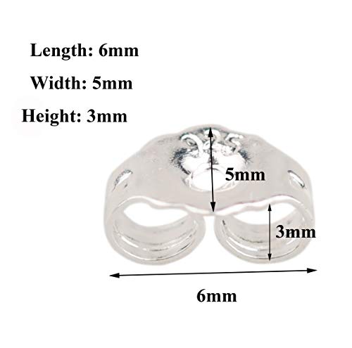 1 Sterling+Earring+Replacement+Locking+Earrings