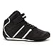 Goodyear Mens Clutch Racer Sneaker - High-Top Sneakers, Vegan Leather & Mesh Lining Black/Red/White