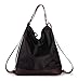 KISS GOLD(TM)Women's Nylon Multifunctional Totes Shoulder Bag Backpack, Size 11.5