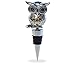 Cheers Owl Metal Wine Stopper - Elegant Vacuum Seal Reusable Bird Wild Life Animal Wine Bottle Stopper, Airtight Leak Proof Bottle Topper Cork Plug, Cute Home Decor & Bar Tool Accessory Unique Gift