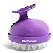 Vitagoods Scalp Massaging Shampoo Brush - Handheld Vibrating Massager, Water-Resistant Device - Purple
