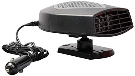 Portable Car Heater,Auto Heater Fan,Car Defogger,Ferryone Fast Heating Quickly Defrosts Defogger 12V 150W Auto Ceramic Heater Fan 3-Outlet Plug In Cig Lighter (Black)