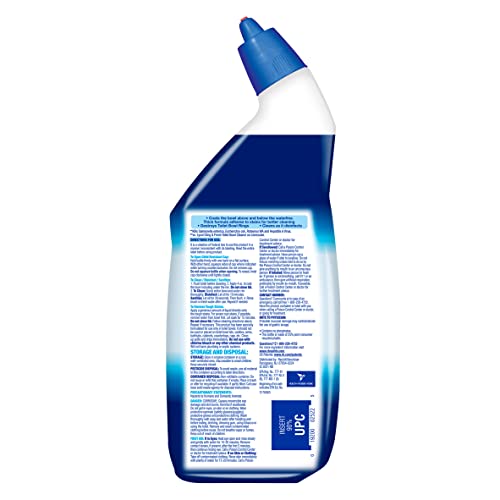Lysol Power Toilet Bowl Cleaner Gel, For Cleaning and Disinfecting