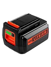Batería de repuesto para Black & Decker, 40 V, 2 Ah, LBXR36, Paquete de 1