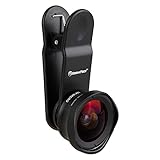 KobraTech 4K iPhone Camera Lens Kit - HD 0.6x Wide Angle Phone Lens & 12x Macro Cell Phone Lens for iPhone & Android - Includes Remote Shutter