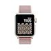 amBand for Apple Watch Sport Loop Band 38mm, Lightweight Breathable Nylon Replacement Band for Apple Watch Series 1, Series 2, Series 3, Sport, Edition-Rose Pink