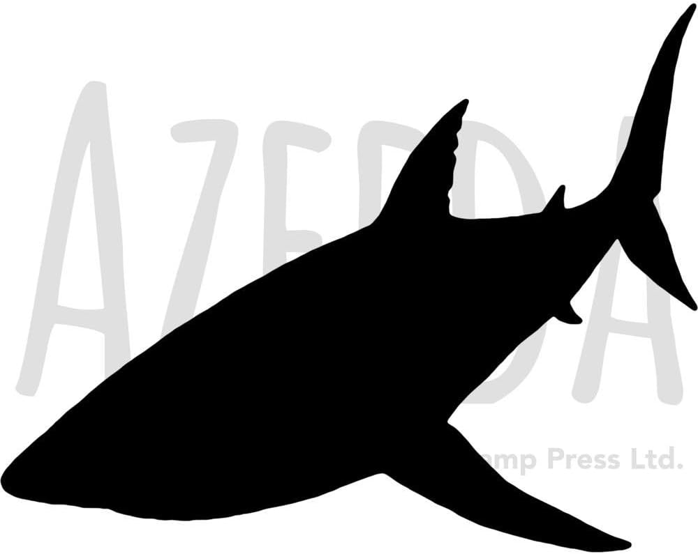 Azeeda Large A2 ‘Shark’ Wall Stencil / Template (WS00016422): Amazon.co