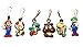 AVIRGO 6 Pcs Zipper Pull Charms for Jacket Backpack Bag Pendant Set