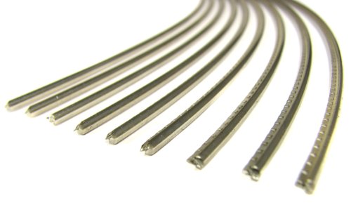 C. B. Gitty Guitar Fret Wire - Premium Wide-Medium (47104) Nickel-Silver - Six Feet