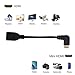 Afunta High Speed 90 Angle HDMI to Mini HDMI Cable V1.4 3D for Camcorders Tablet