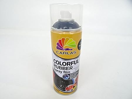 Amazon ラッピングゴムスプレーフィルム カラースプレー ブラック 艶有り Glossy Black 黒 G4 汎用 ホイール ボディ エアロ トランク ウイング ミラー ダクト 塗装 傷 ペイント Carlas カーラス カラフルラバースプレー ペイント 車 バイク