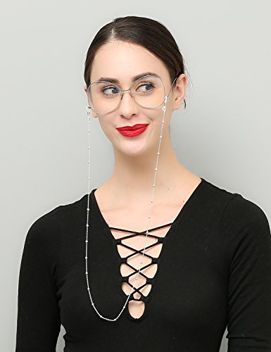 image for Mini Tree Eyeglass Chains for Women Beaded Reading Glasses Cords Sungl