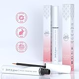 Faith & Grace Eyelash Growth Serum (Made in USA) Grow Eyelashes Longer, Fuller & Thicker to Look More Beautiful! Nourish Damaged Lashes to Restore Health and Boost Rapid Growth! 5mL (5ml)