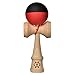 Kendama USA - Tribute - Half Split Silk Kendamas - Great for Beginners - Extras Included (Red)