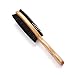 Kent CC20 Double Sided Cherrywood Clothes Brush and Lint Remover, Firm Side for Dust and Dirt, Soft Side for Gentle Brushing for Keeping Fabrics Free from Fibres, Fluff and Pet Hair, Made in England