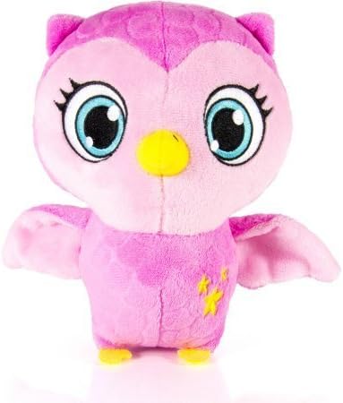 Favorite Pink Owl Little Charmers Basic Soft Cuddly Plush Pet, Treble