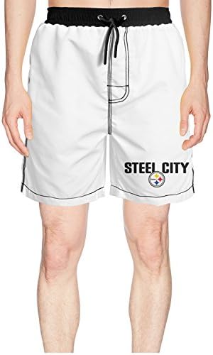 Fredeyi Mens Swim Trunks Beach Shorts Watersports Volley &amp; Workout Shorts