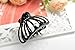 Helen Accessories - Classic France Large Hair Clip (Black) - France Collection