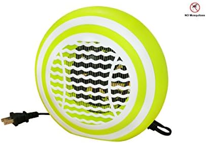 LED Photocatalyst Electronic Bug Zapper, No-chemicals Mosquito Killer lamp, Flying Insect trap and Pest Control with UV Light Lamp and Electric Shock Trap for Indoor Room or Outdoor Porch