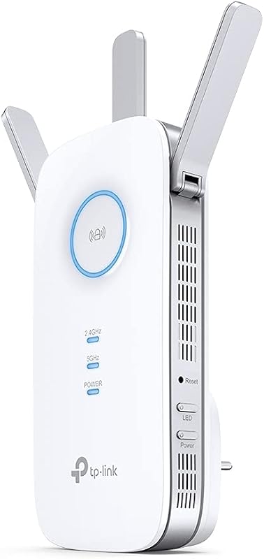 Répéteur WiFi Puissant 1900 Mbps, Couvre jusqu'à 150 m², RE550